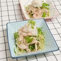 ゆづキッチン's cooksnap of when they made 水菜大量消費に！水菜と豚肉の蒸し煮.