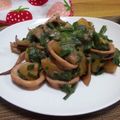 Ｅｍｏｍ's cooksnap of when they made いかとじゃがいものニラチーズ炒め.