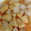 xyzクック's cooksnap of when they made レンチン煮物　柔らか里芋ごま味噌和え.