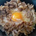 まーく71's cooksnap of when they made 麺つゆで簡単牛丼.