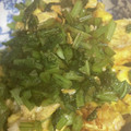 snow012's cooksnap of when they made かぶの葉と卵の炒めもの.