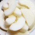 ちゃーりーWKY's cooksnap of when they made ☆梨☆変色防止法♪.