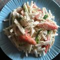 げんき1115's cooksnap of when they made シソが爽やか♪大根カニかまサラダ.