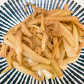 batsteak's cooksnap of when they made はやと瓜と油揚げの炒め物.