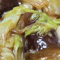 ちこね's cooksnap of when they made 絶対においしい！茄子と白菜のあんかけ.