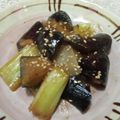 クック6DDPP8☆'s cooksnap of when they made なすと長ネギの味噌炒め.