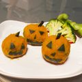 HR★RH's cooksnap of when they made ハロウィンに★ひとくちかぼちゃサラダ.