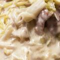 Kユリコ's cooksnap of when they made 牛乳☆豚バラ&春キャベツのクリームパスタ.