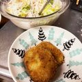 月✳Iris's cooksnap of when they made おさつコロッケ.