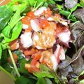 キッチン106's cooksnap of when they made 簡単！3分！サーモンのカルパッチョ.