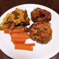 そうらくらく's cooksnap of when they made ヘルシオで簡単！ふわふわハンバーグ.