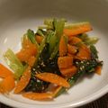 ☆baobab☆'s cooksnap of when they made 小松菜とにんじんのナムル.