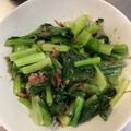 ひまわり６号's cooksnap of when they made レンジで簡単小松菜のおひたし.