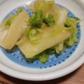 まーく71's cooksnap of when they made 白菜の生姜おひたし.