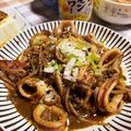 ★おにぎりMAN★'s cooksnap of when they made イカとモヤシのイカの腑炒め♪♪.