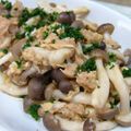 ジョンリークッカー's cooksnap of when they made -ツナღきのこ炒め♥♡-.