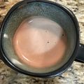 saki1010's cooksnap of when they made おうちカフェ♡レンジでホットチョコレート.