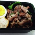 マリン2's cooksnap of when they made 男子高校生＊丼弁当＊塩豚カルビ.