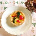 yesmama's cooksnap of when they made おもてなし♡楽々パイシートでキッシュ.