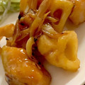MULA's cooksnap of when they made ☺簡単♪鮭と蓮根のオイスターソース炒め☺.