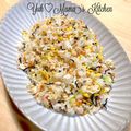 YUH♡ママ's cooksnap of when they made ひじきの煮物リメイク炒飯♪.