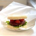 かっちゃん杉's cooksnap of when they made 　チルドのハンバーグでお手軽ハンバーガー.