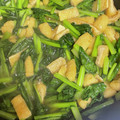 kaopi211's cooksnap of when they made 簡単10分！小松菜と薄揚げの煮浸し♪.