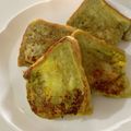 sayaendo＊'s cooksnap of when they made 混ぜて焼くだけ抹茶フレンチトースト.
