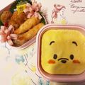 杏優花ママ♡'s cooksnap of when they made 簡単！プーさんのオムライス弁当.