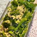 ao745's cooksnap of when they made ごはんに合う！ピーマンのしらすおかか炒め.