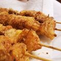 まちゅっこ's cooksnap of when they made 【農家のレシピ】豚肉とたまねぎの串かつ.