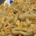たまぴよ☆'s cooksnap of when they made m竹輪ともやしと卵の甘辛炒め.