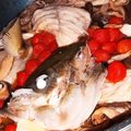 もにゃっと's cooksnap of when they made 鯛のアラでアクアパッツァ.