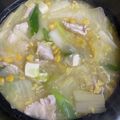 猫のミイヤ's cooksnap of when they made やみつき♪白菜塩漬けリメイクスープ.