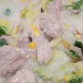 モンテビアンカ's cooksnap of when they made 鶏肉白菜の中華風クリーム煮♪むくみに薬膳.