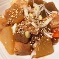 クックHMCZ3H☆'s cooksnap of when they made 鶏と大根のオイスターみそ煮込み.