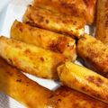 305☆'s cooksnap of when they made 鶏ささみとヘルシー野菜の焼き春巻き.