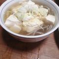 ういき☆彡's cooksnap of when they made かき玉豆腐蕎麦.