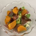 ☆aksmam☆'s cooksnap of when they made 柿とアボカドとクリームチーズのサラダ♡.