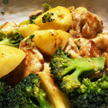 クックWPX41A☆'s cooksnap of when they made 節約★鶏むね肉とじゃが芋のケチャマヨ炒め.