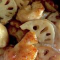 キロリン's cooksnap of when they made 簡単常備菜☆鶏胸肉れんこん甘酢炒め.