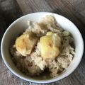 HH22029's cooksnap of when they made 海外でも: 栗ゴロゴロもちもちごはん.