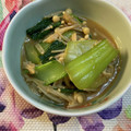 ちぇりー７０１'s cooksnap of when they made 青梗菜とえのきの簡単おひたし♡.