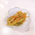 クックEBXFTK☆'s cooksnap of when they made コク旨！ごぼうと人参のバタ醤油きんぴら.
