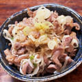 マユミ～'s cooksnap of when they made 砂肝の銀皮で！ネギ塩和え.