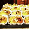 ダッフィーニーうに's cooksnap of when they made バナナと柿のトロトロマフィン♡.