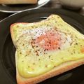 イベ長's cooksnap of when they made マヨ×卵×粉チのトースト.