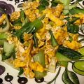 みみず◎'s cooksnap of when they made チンゲン菜と卵のオイスターソース炒め.