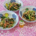 みかかめ's cooksnap of when they made 小松菜の胡麻味噌マヨ和え♡お弁当にも♡.