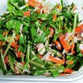 ☆★まなみん★☆'s cooksnap of when they made レンジで簡単。水菜と人参の爽やかサラダ.